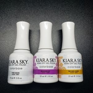 Kiara Sky Colorbase Gel Polish lot